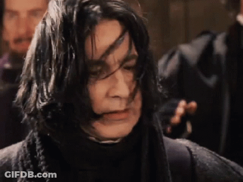 Man In Scarf, Long Black Hair, Before Group GIF