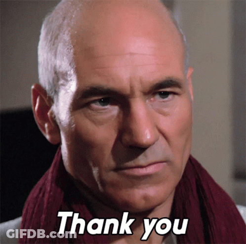 Man In Scarf Saying Thank You GIF
