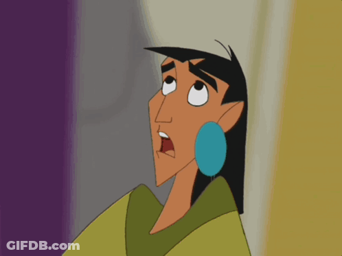 Man In Scrub Top Splitting Apple Symmetrical Lines GIF