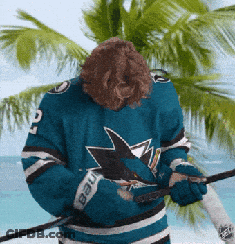 Man In Sharks Jersey Number 2 GIF