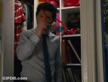 Man In Shirt And Tie Standing GIF