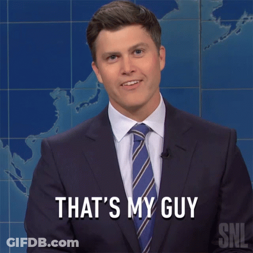 Man In Shirt Saying Man In Front Of Group GIF