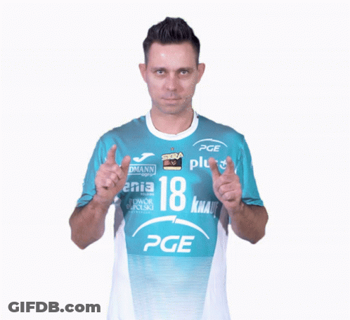 Man In Shirt Saying PGE Plus Ania 18 Knauf GIF
