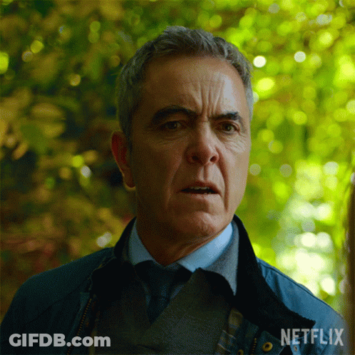 Man In Shirt With Netflix Logo GIF