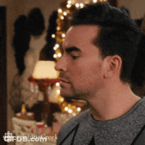 Man In Side View Peeking GIF