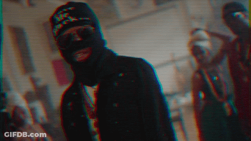 Man In Ski Mask And Sunglasses GIF