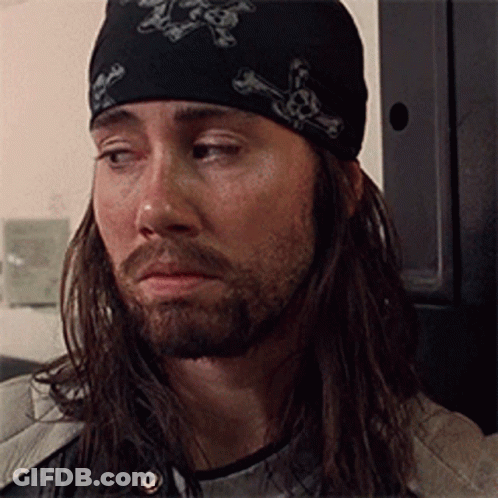 Man In Skull Bandana GIF