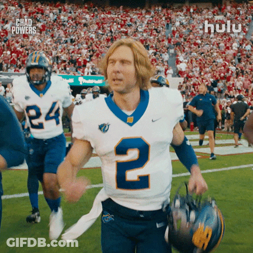 Man In Sleeveless Shirt Says Just Stop On Hulu GIF
