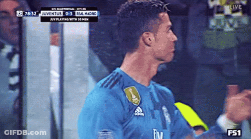 Man In Soccer Jersey Number 7 Walking Through Crowd GIF