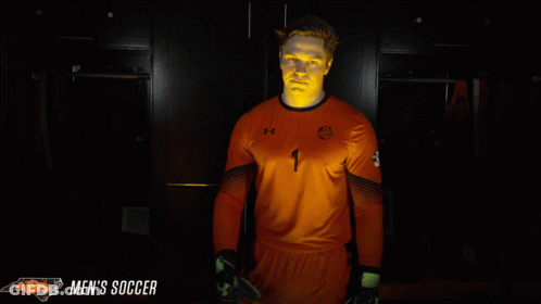 Man In Soccer Uniform Men's Soccer GIF