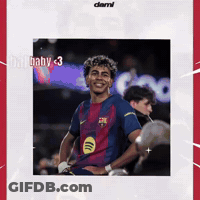Man In Soccer Uniform Number 3 GIF