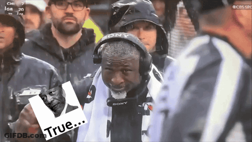 Man In Sony Headset Before Crowd GIF