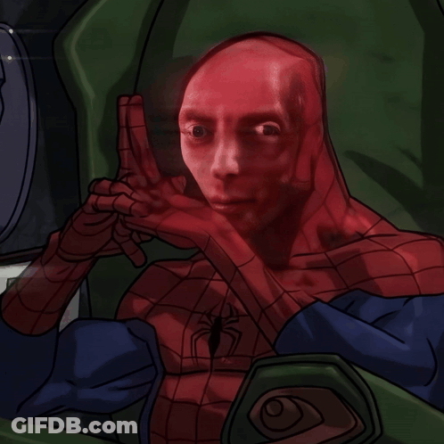 Man In Spider-Man Suit GIF