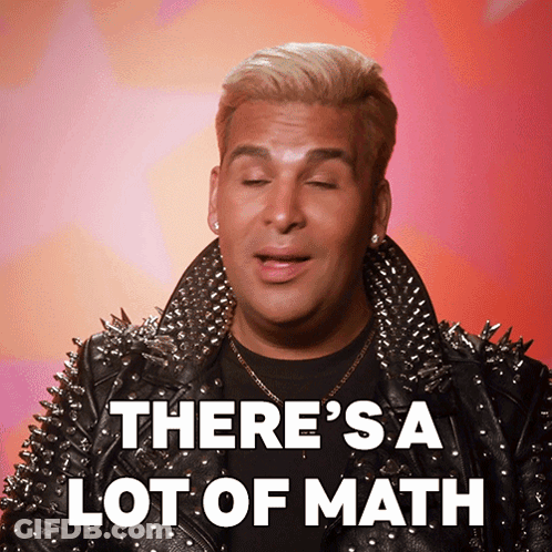 Man In Spiked Jacket Saying There's Math GIF