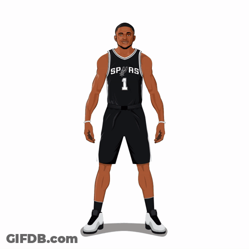 Man In Spurs Jersey GIF