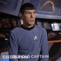 Man In Star Trek Uniform GIF