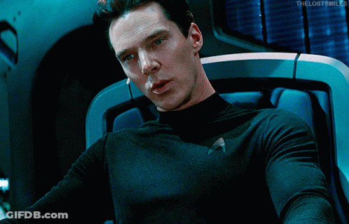 Man In Star Trek Uniform The Lost Smiles GIF