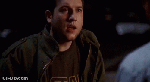 Man In Star Wars Shirt Saying I Care GIF