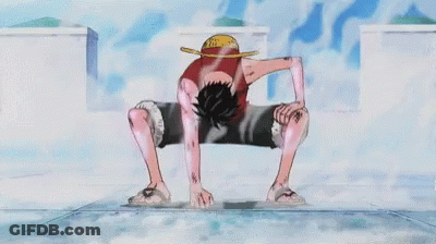 Man In Straw Hat Kneeling Down GIF