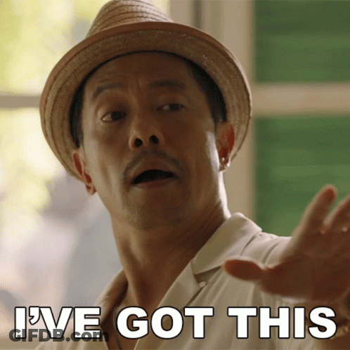 Man In Straw Hat Says I've Got This GIF
