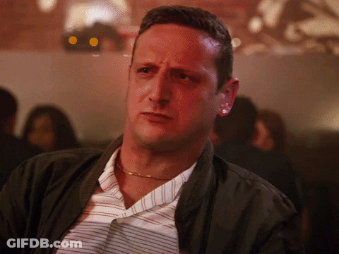 Man In Striped Shirt And Choker GIF