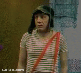 Man In Striped Shirt, Hat, And Red Waist Strap GIF