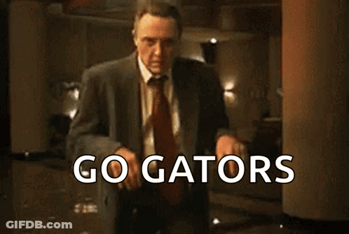 Man In Striped Shirt Saying Yea GIF
