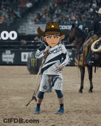 Man In Striped Shirt With Rooster Oh Courtois GIF