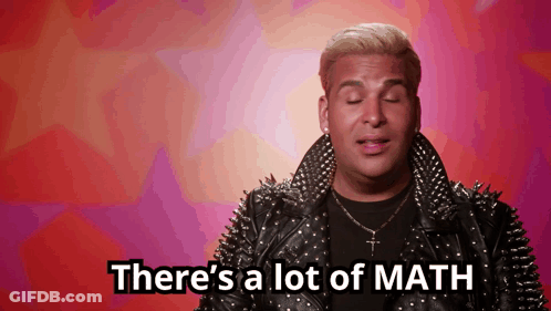 Man In Studded Jacket Saying There's Math GIF