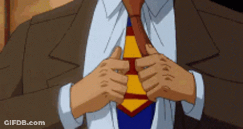 Man In Suit Adjusting Tie GIF