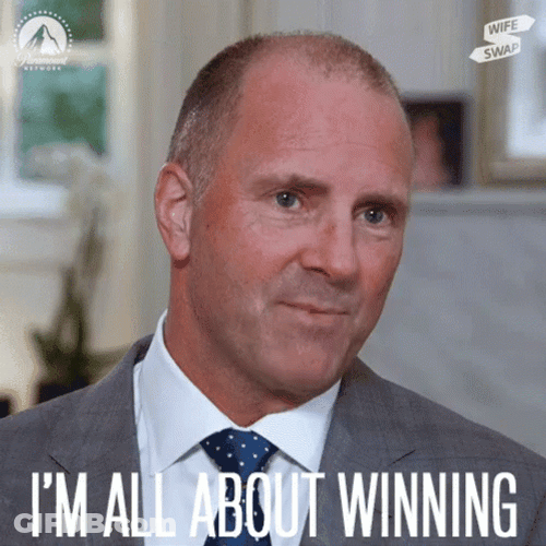 Man In Suit All I Do Is Win GIF