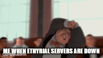 Man In Suit And Bow Tie Making Funny Face Me When Ethereal Servers Are Down GIF