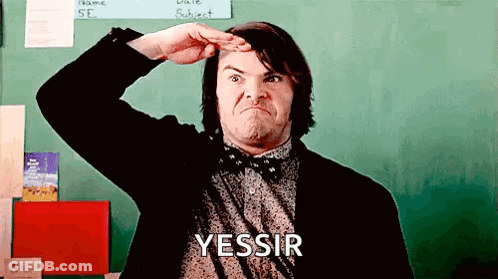 Man In Suit And Bow Tie Saluting GIF