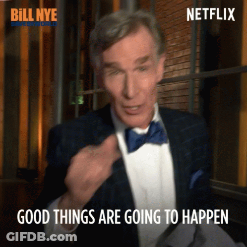Man In Suit And Bow Tie Saying Good Things GIF