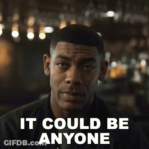 Man In Suit And Bow Tie Walking With Netflix Logo GIF