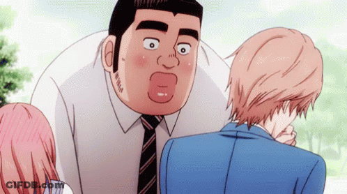 Man In Suit And Girl In Pink Shirt GIF