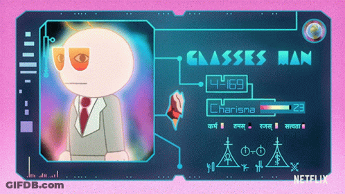 Man In Suit And Glasses GIF