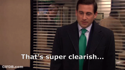 Man In Suit And Green Tie Says That's Super Clearish GIF