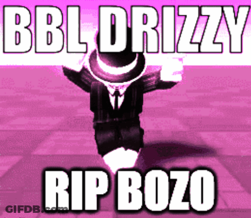 Man In Suit And Hat Rip Bozo GIF