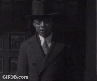 Man In Suit And Hat GIF