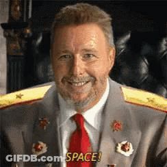 Man In Suit And Red Tie Smiling GIF