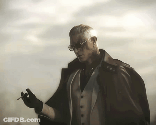 Man In Suit And Sunglasses Holding Cigarette GIF