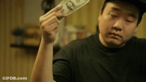 Man In Suit And Sunglasses Holding Money GIF
