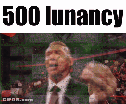 Man In Suit And Tie 500 Lunacy GIF