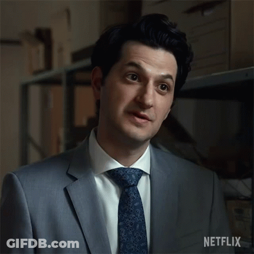 Man In Suit And Tie Asking Are You Sure GIF
