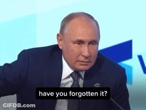 Man In Suit And Tie Asking If He Forgot GIF