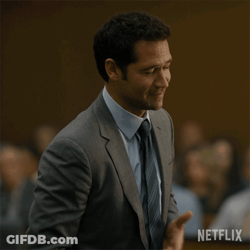 Man In Suit And Tie Asking What Can I Say GIF