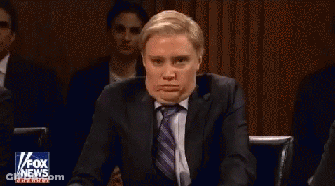 Man In Suit And Tie At Fox News Broadcast GIF