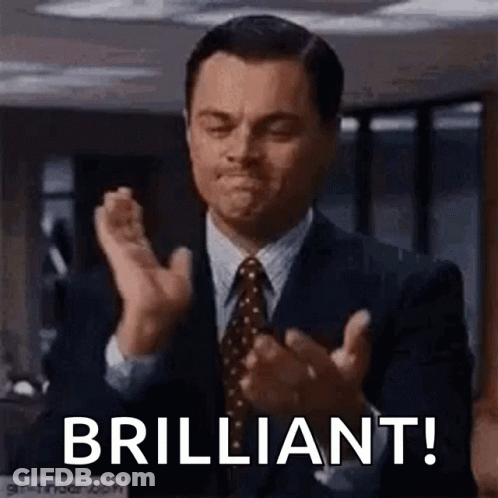 Man In Suit And Tie Clapping Hands GIF