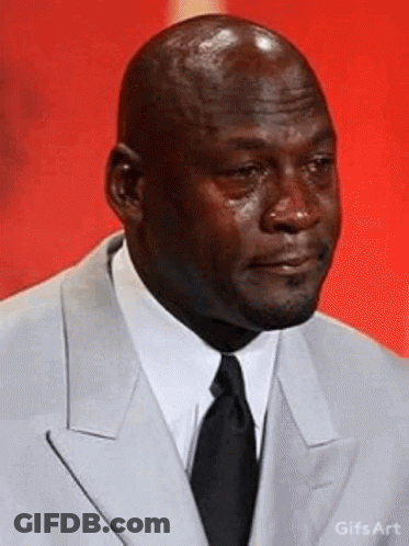 Man In Suit And Tie Crying GIF